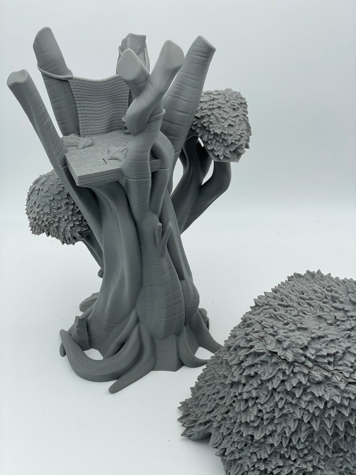 Photo de produit Tabletop 28mm The Printing Goes Ever On (TPGEO) 0 : Grand arbre des elfes - Haute vigie des elfes de la forêt