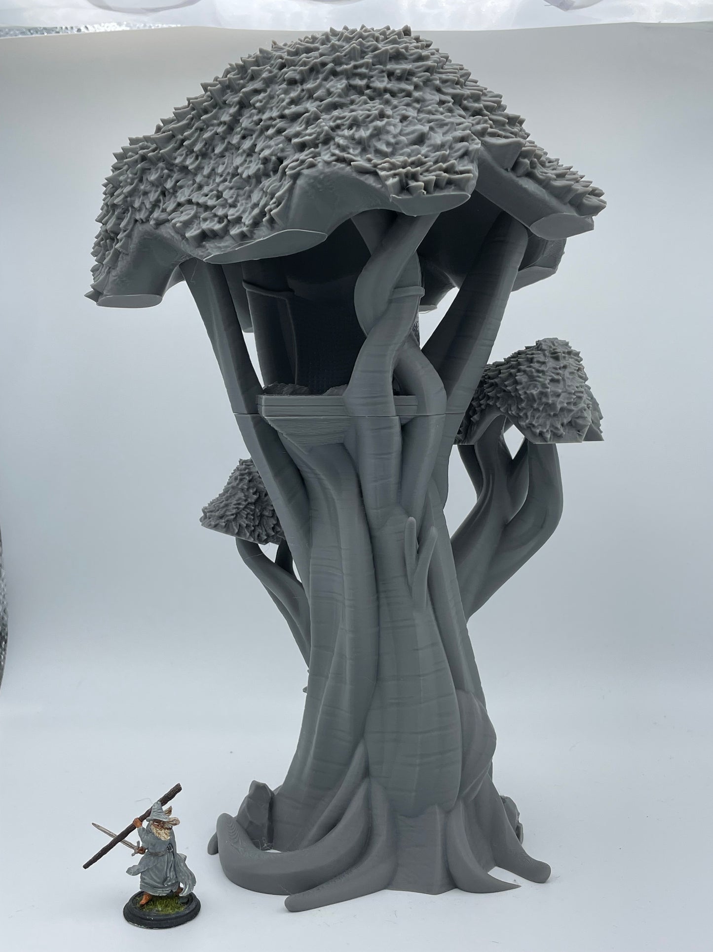 Photo de produit Tabletop 28mm The Printing Goes Ever On (TPGEO) 0 : Grand arbre des elfes - Haute vigie des elfes de la forêt