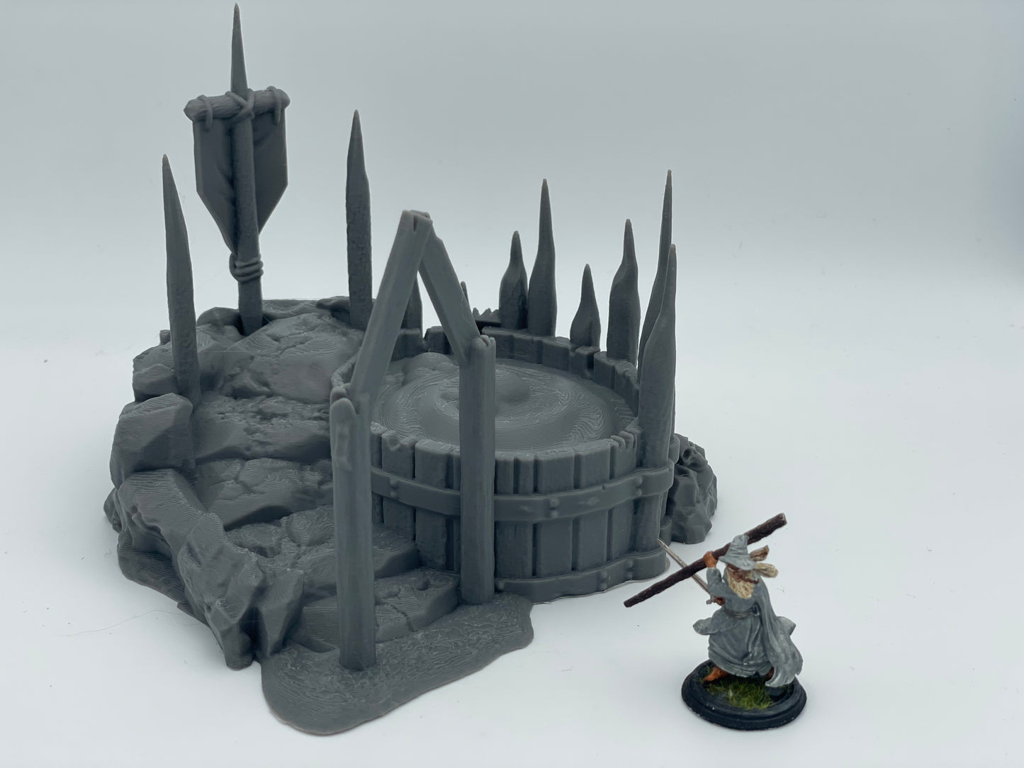 Photo du produit Tabletop 28mm The Printing Goes Ever On (TPGEO) 0 : Fosse des Orques - Berceau boueux des Orques - Recrutement du Mal
