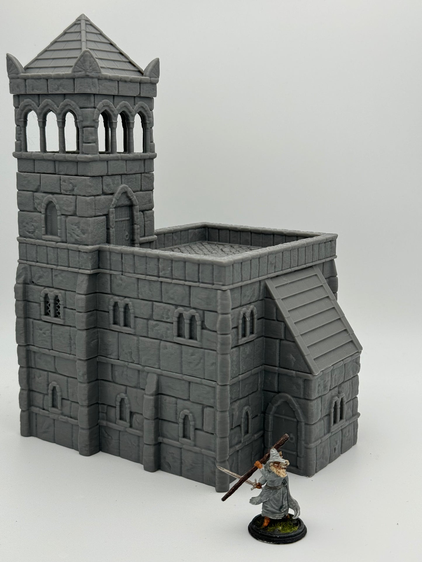 Produktfoto Tabletop 28mm The Printing Goes Ever On (TPGEO) 0: Stadthalle Ivory City - Gebäude Königreich Gonthan - Town Hall Tabletop Terrain