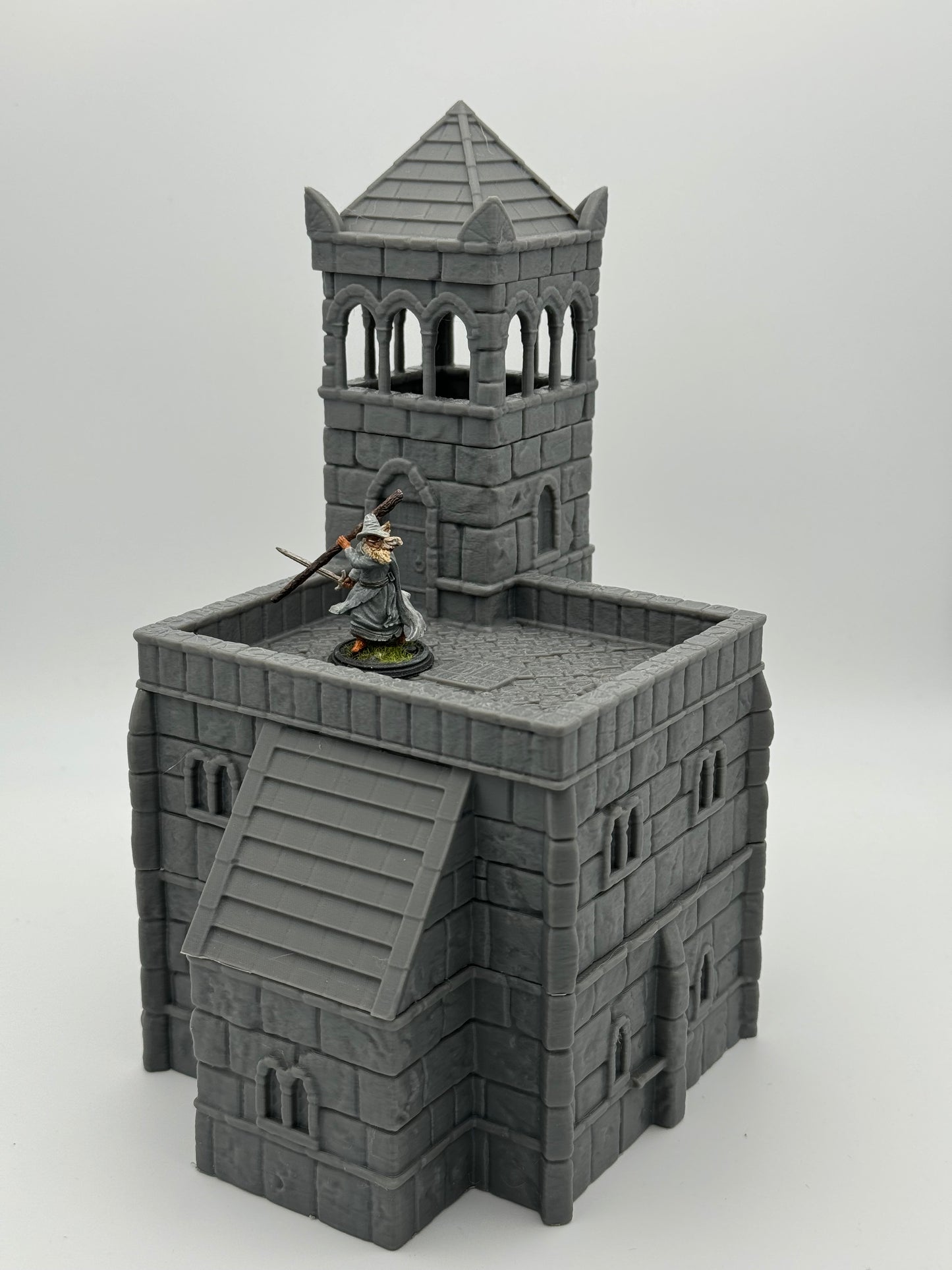 Produktfoto Tabletop 28mm The Printing Goes Ever On (TPGEO) 0: Stadthalle Ivory City - Gebäude Königreich Gonthan - Town Hall Tabletop Terrain