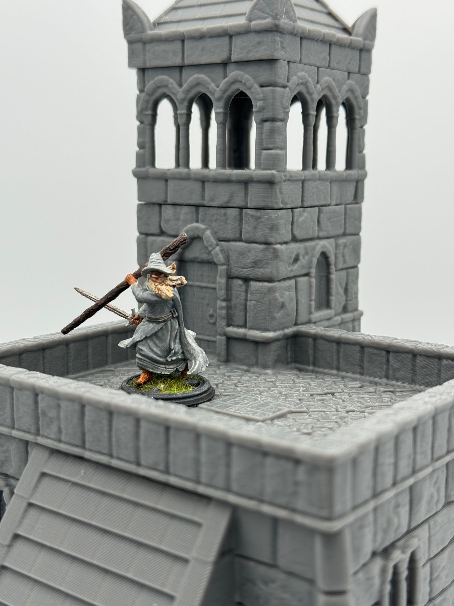 Produktfoto Tabletop 28mm The Printing Goes Ever On (TPGEO) 0: Stadthalle Ivory City - Gebäude Königreich Gonthan - Town Hall Tabletop Terrain