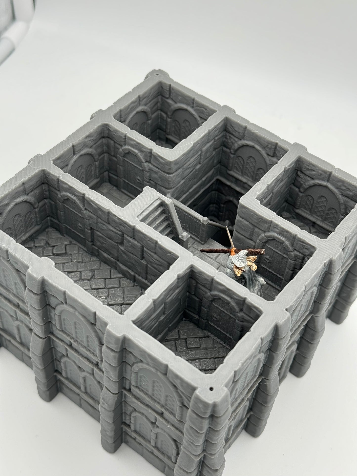 Produktfoto Tabletop 28mm The Printing Goes Ever On (TPGEO) 0: Warenhaus Ivory City - Gebäude Königreich Gonthan - Warehouse Tabletop Terrain