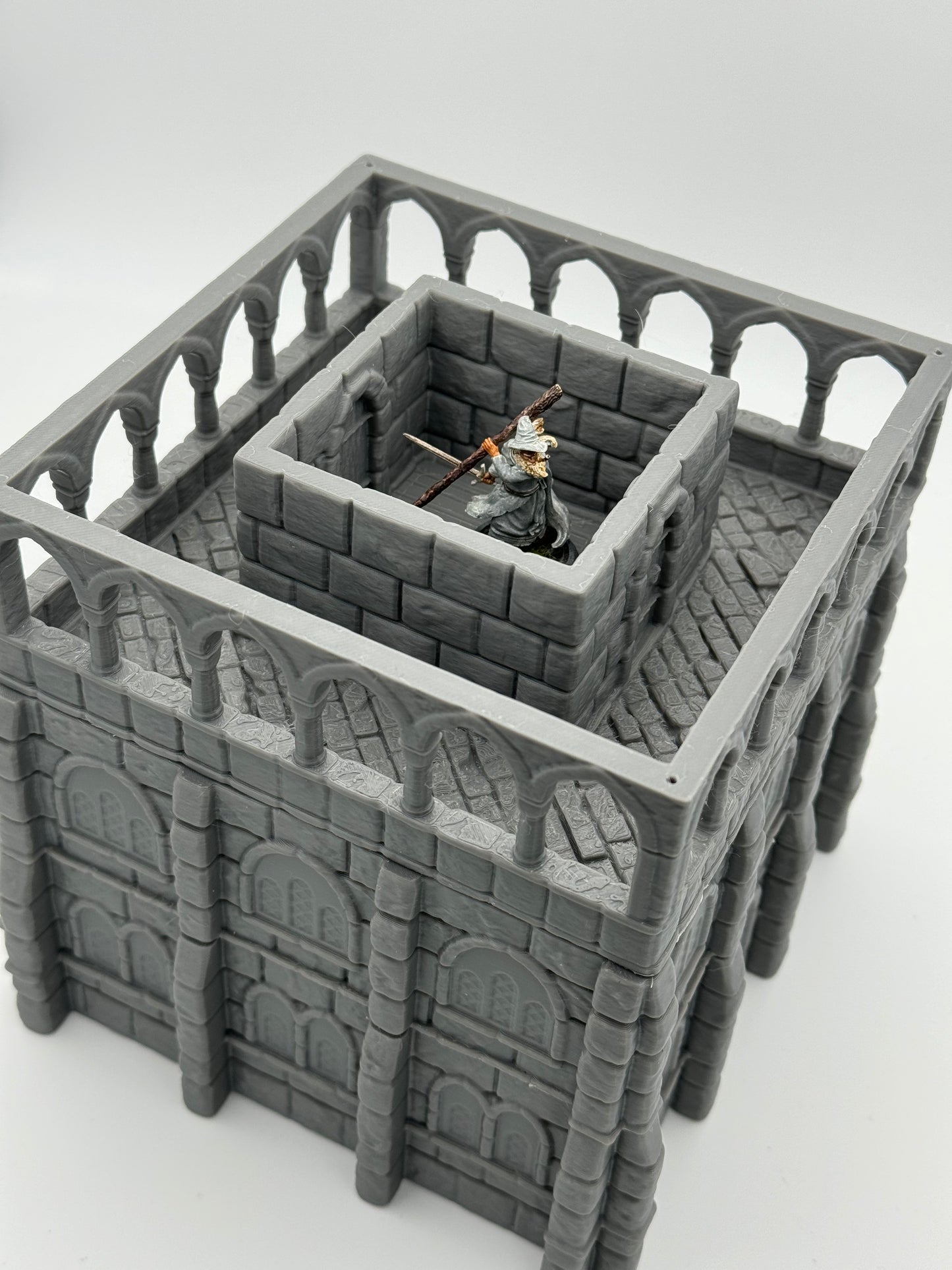 Produktfoto Tabletop 28mm The Printing Goes Ever On (TPGEO) 0: Warenhaus Ivory City - Gebäude Königreich Gonthan - Warehouse Tabletop Terrain