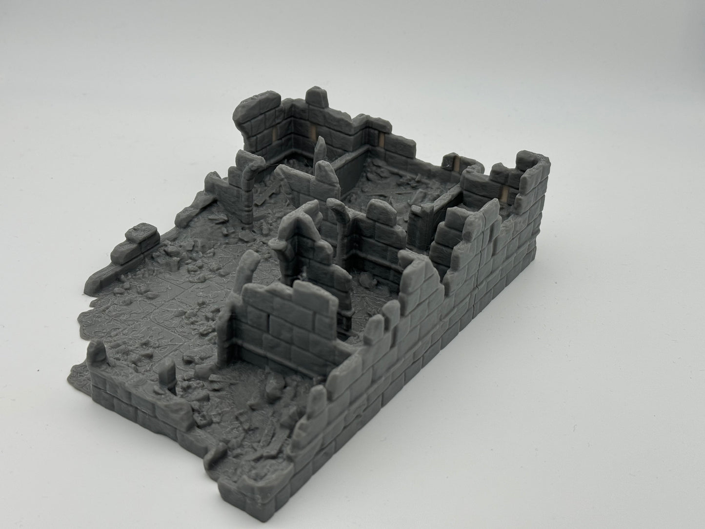Photo de produit Tabletop 28mm The Printing Goes Ever On (TPGEO) 0 : Ruines d'écuries Ivory City - Bâtiment du royaume de Gonthan - Terrain de Table Ruines d'écuries