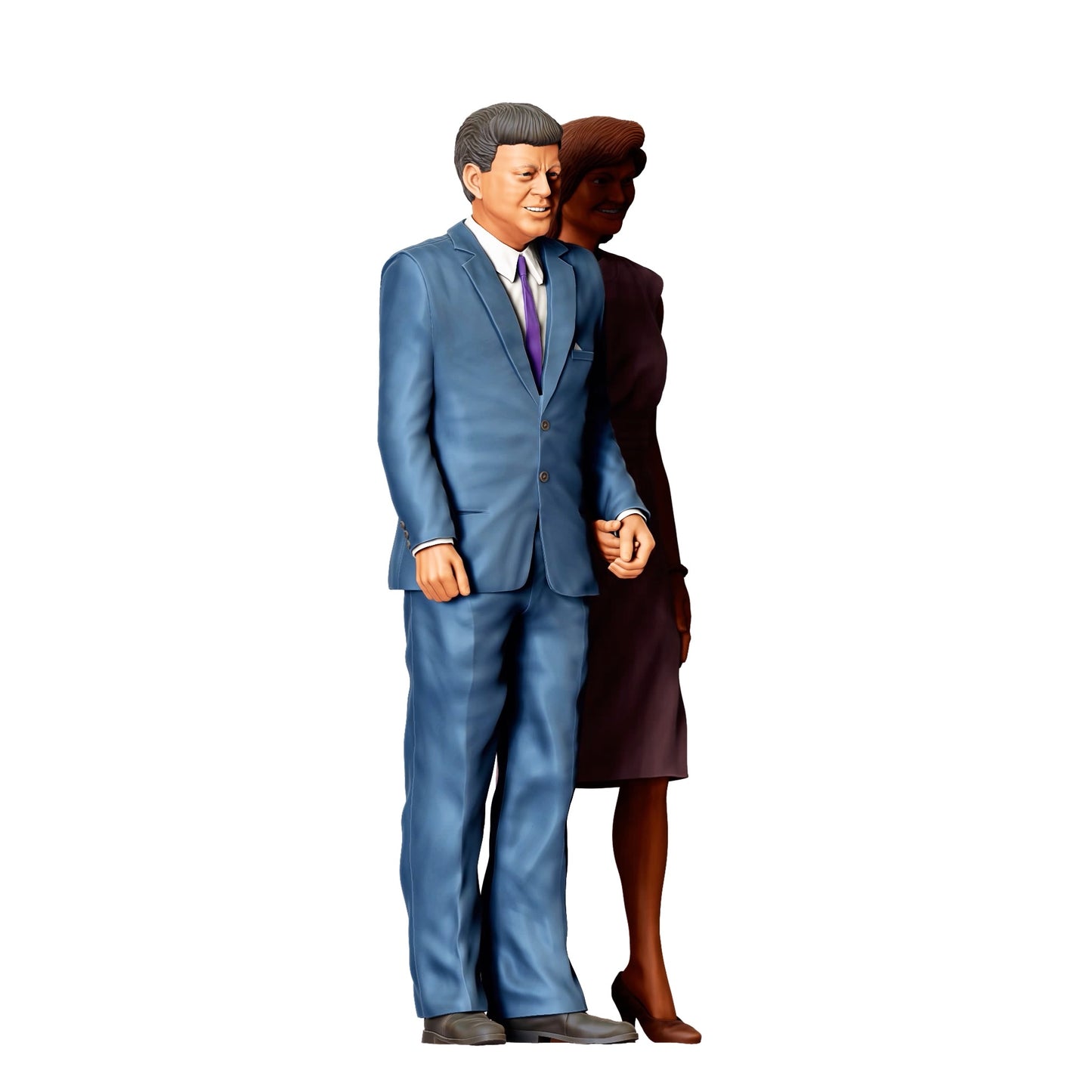 Diorama Modellbau Produktfoto 0: Mächtiger Mann mit seiner Frau - Oberhaupt der Nation (Ref. Nr. 332)