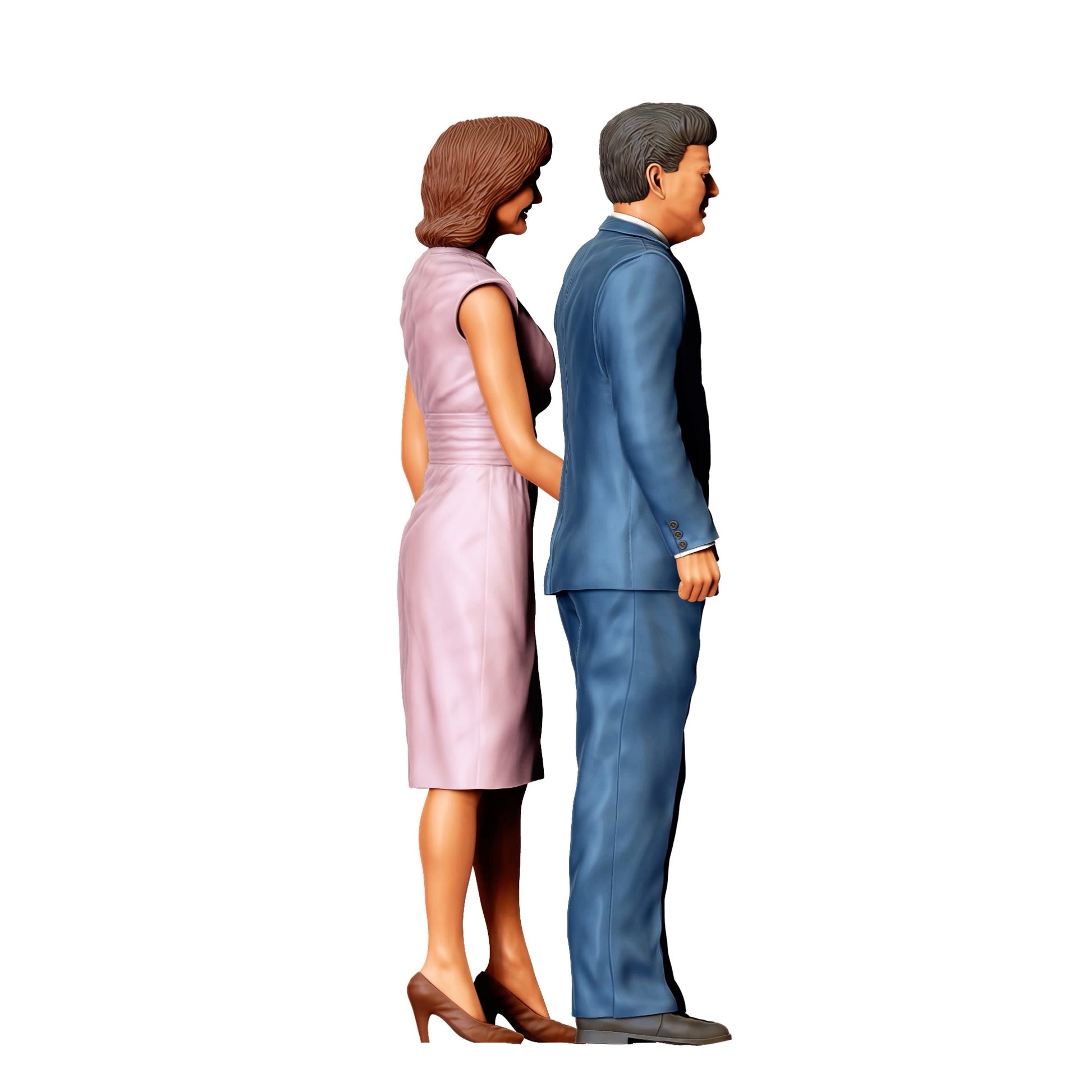 Diorama modélisme photo produit 0 : Homme puissant avec sa femme - Chef de la nation (Réf. n° 332)