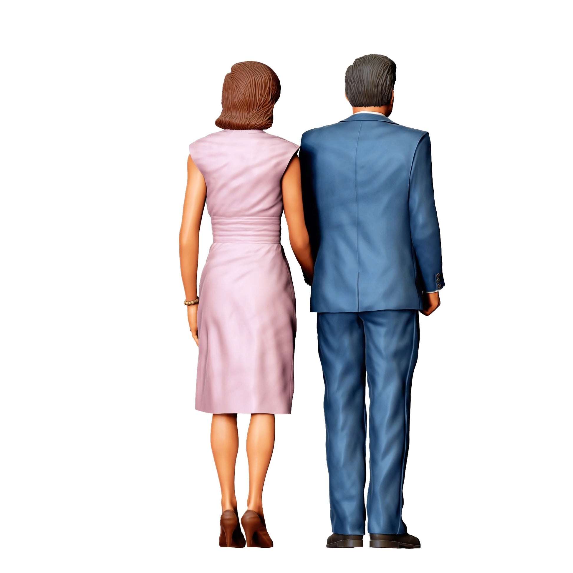 Diorama modélisme photo produit 0 : Homme puissant avec sa femme - Chef de la nation (Réf. n° 332)