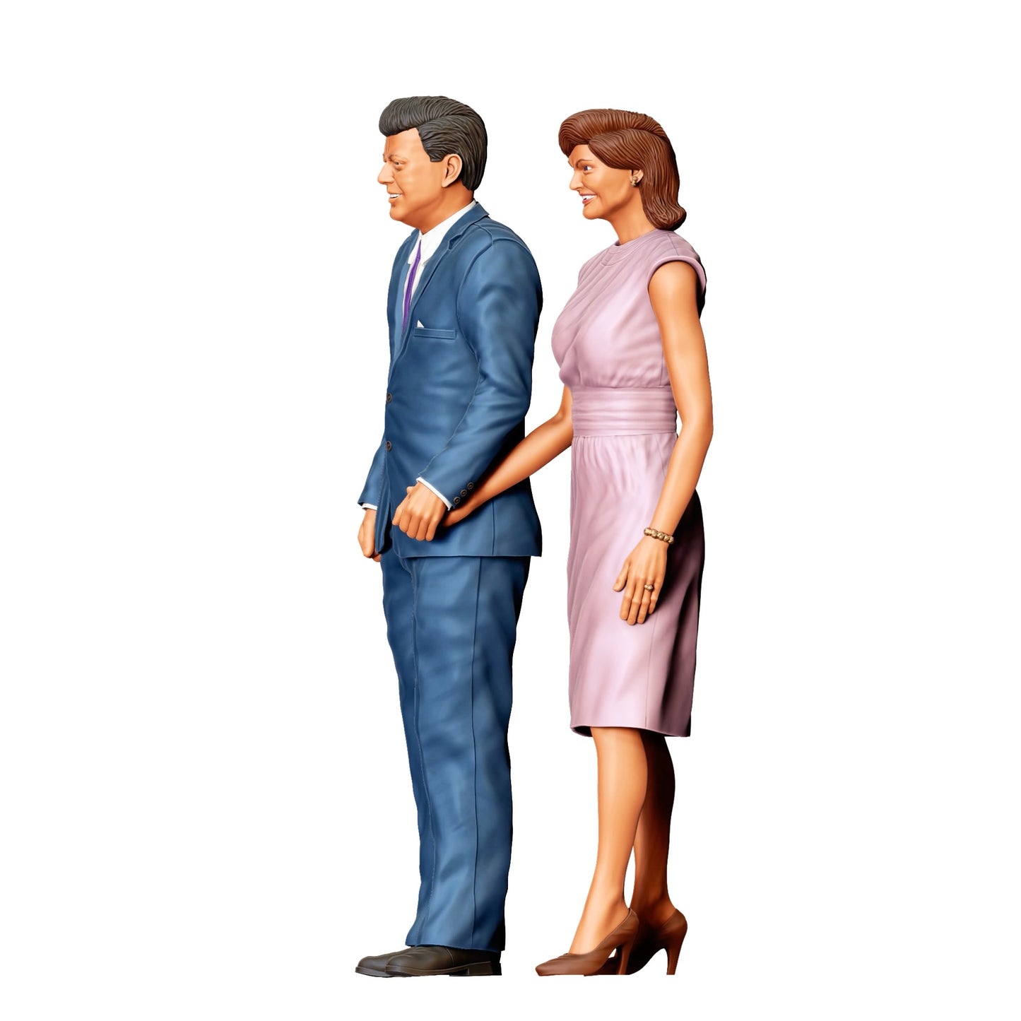 Diorama Modellbau Produktfoto 0: Mächtiger Mann mit seiner Frau - Oberhaupt der Nation (Ref. Nr. 332)