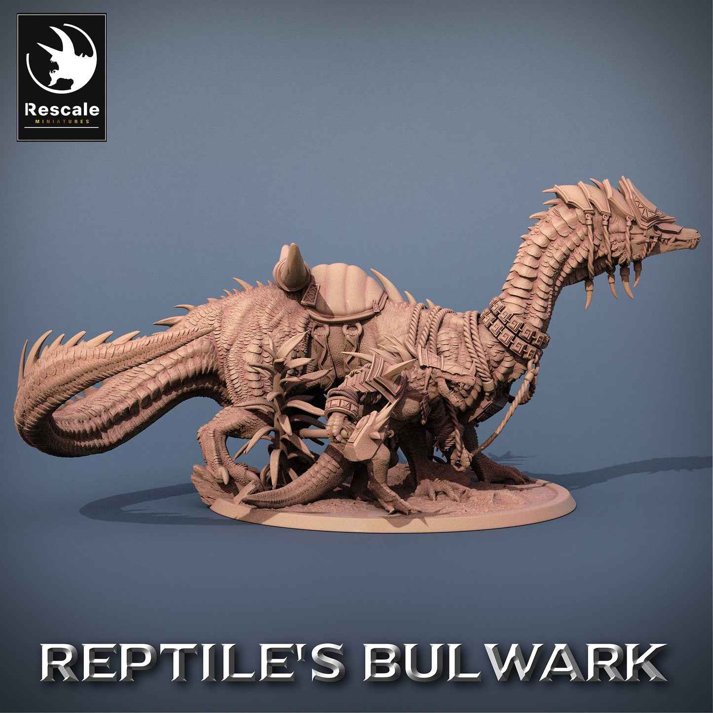 Lizardfolk Rider - Guerrier Lézard sur Mont Dinosaure (C3)
