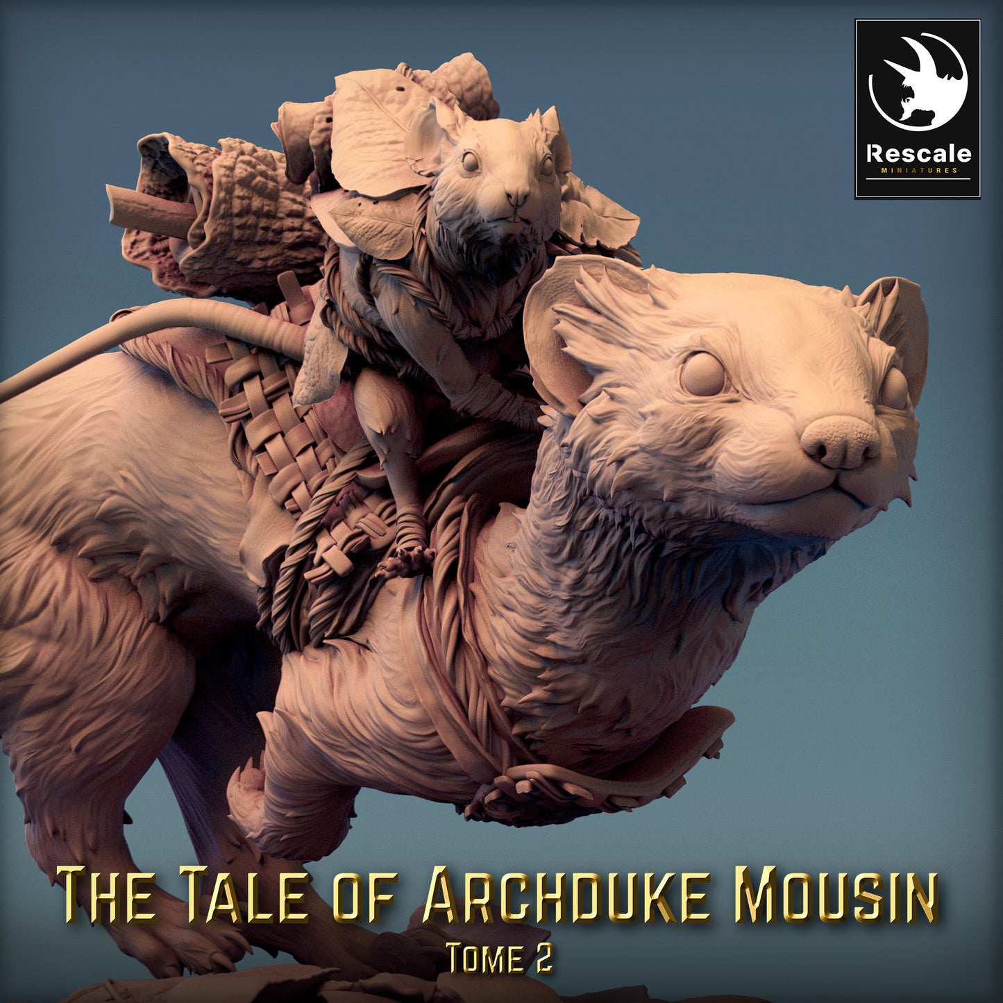 Weasel Rider - Une souris chevauche une belette (D2)