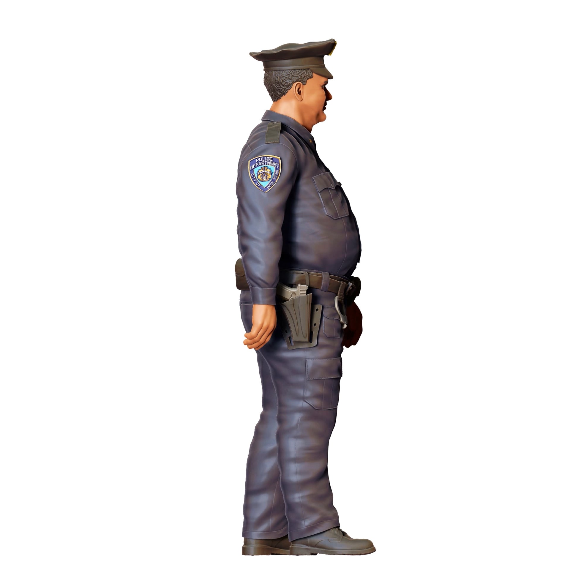 Photo de produit de modélisme diorama 0 : Policier US épais A - Police (Réf. n° 355)