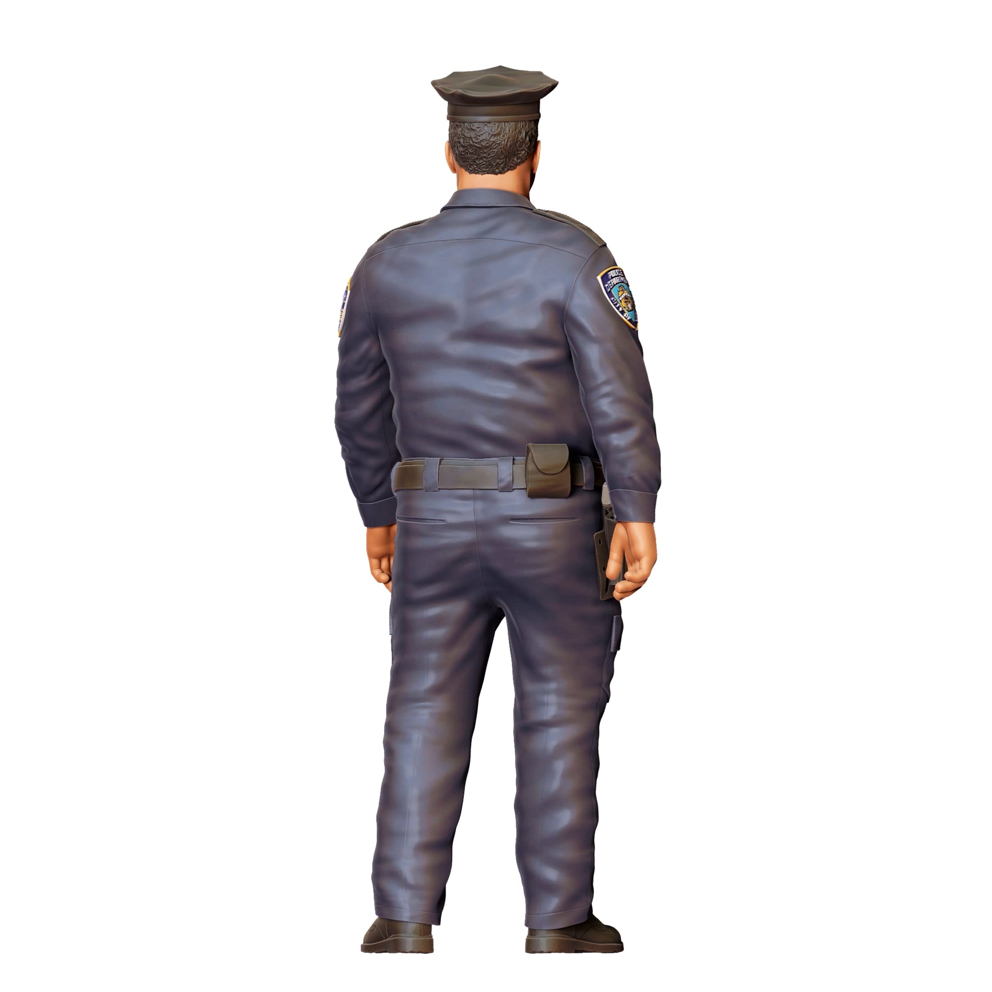 Photo de produit de modélisme diorama 0 : Policier US épais A - Police (Réf. n° 355)