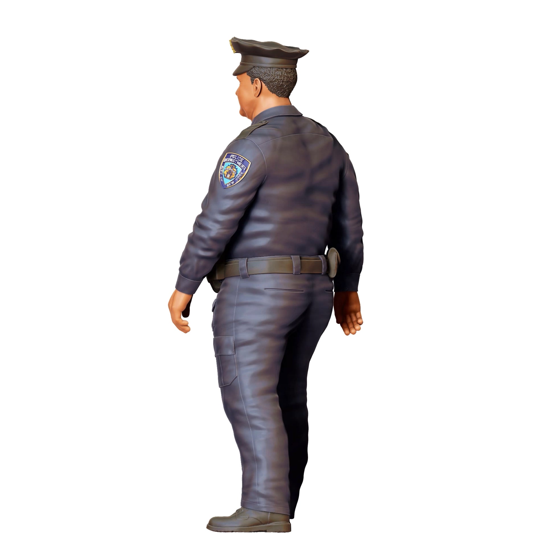 Photo de produit de modélisme diorama 0 : Policier US épais A - Police (Réf. n° 355)