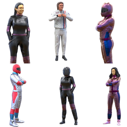 Photo du produit Diorama et modélisme Figurine miniature : Ensemble de conducteurs, 6 figurines