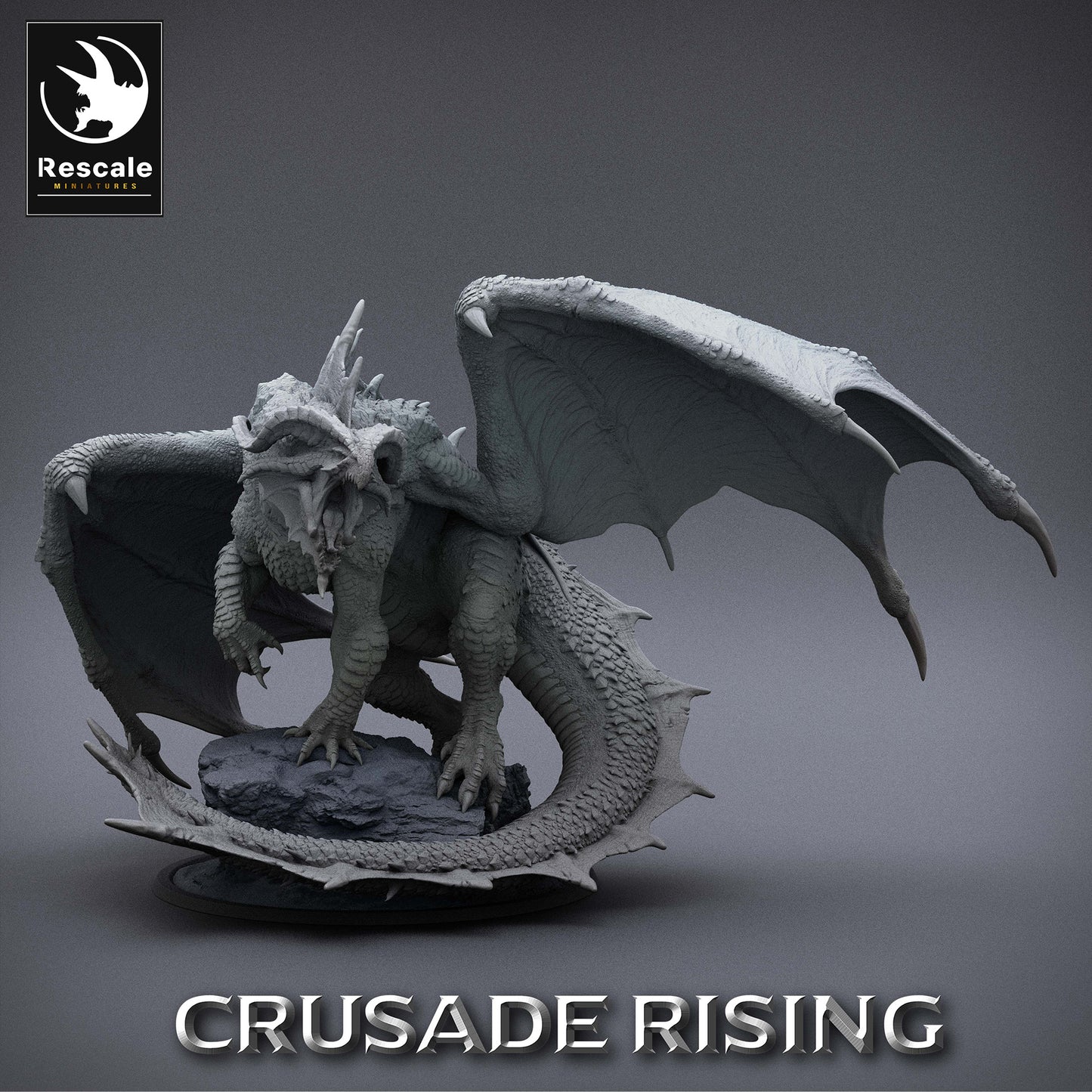 Dragon Chromatique Rouge – Créature puissante et énorme (A)