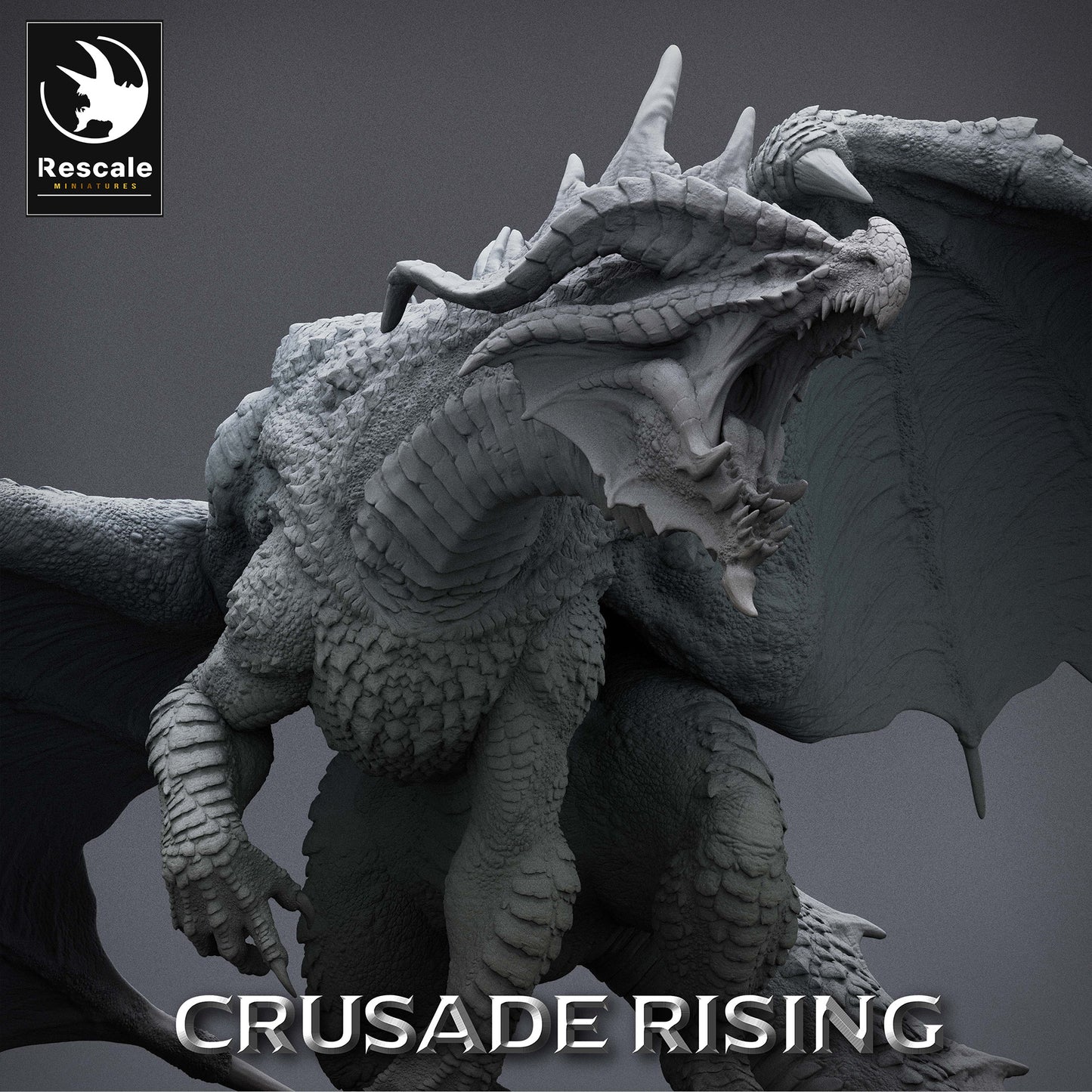 Dragon Chromatique Rouge – Créature puissante et énorme (A)