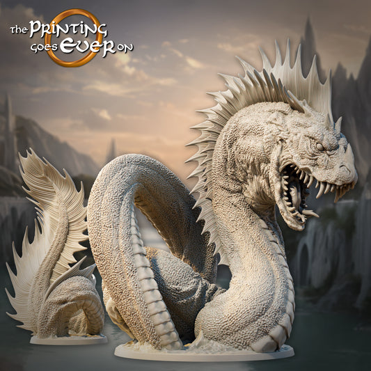 Photo de produit Tabletop 28mm The Printing Goes Ever On (TPGEO) 0: Batailles navales gigantesques - Monstre des profondeurs - Monstre de la mer