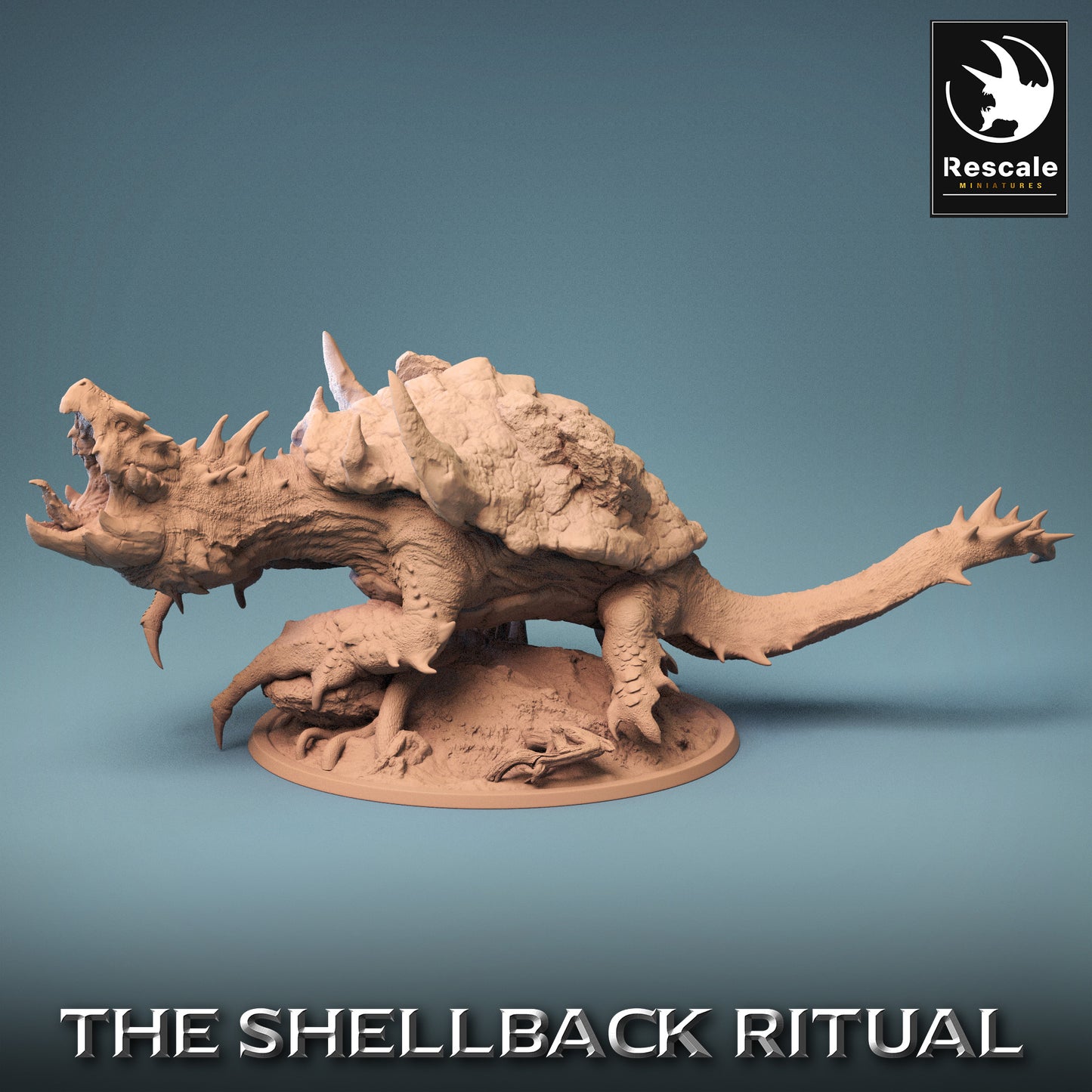 Tortue dragon - Créature puissante et énorme (B)