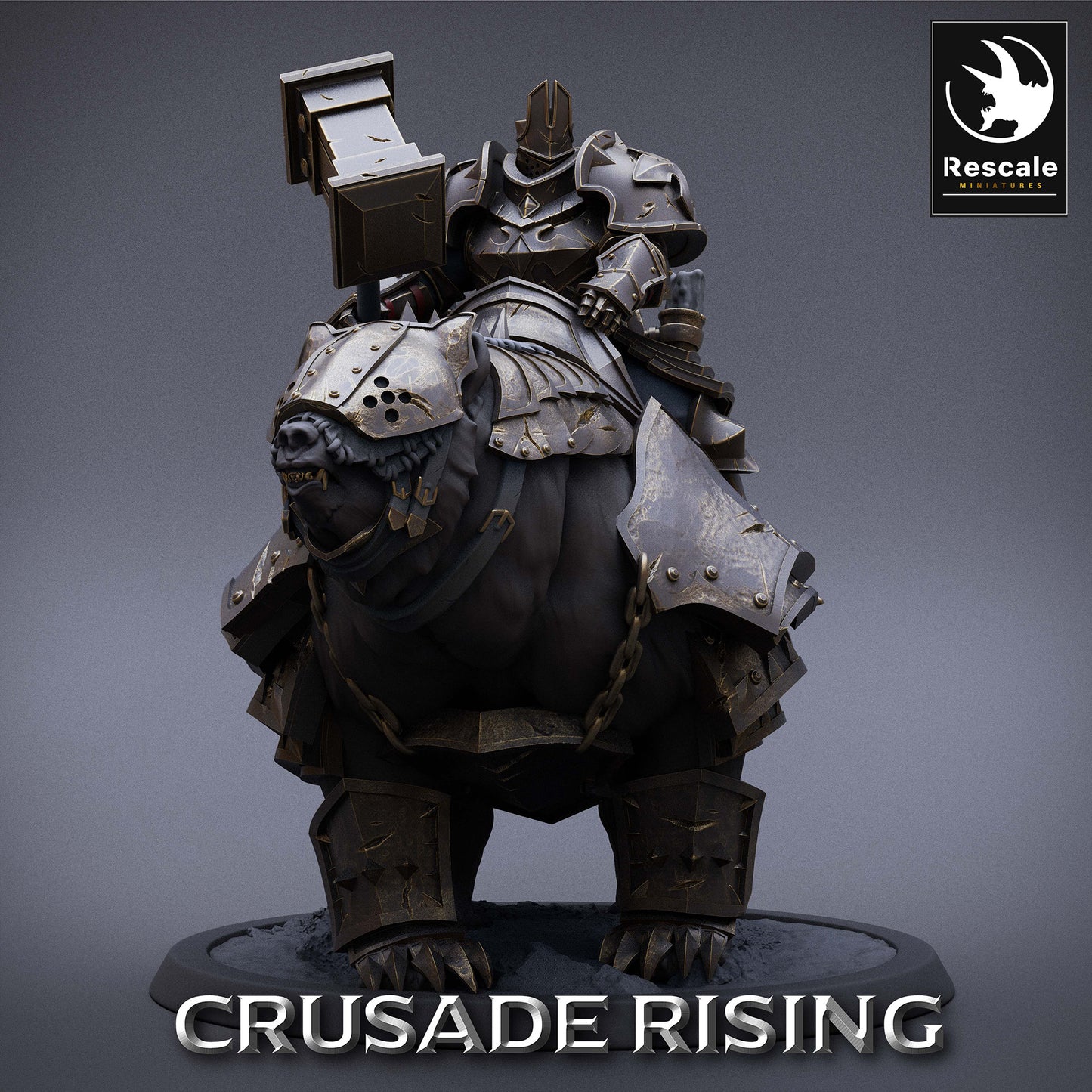 Templar Warrior Rider - Puissant souverain de l'Ordre des Templiers - Chevaliers Templiers (E3)