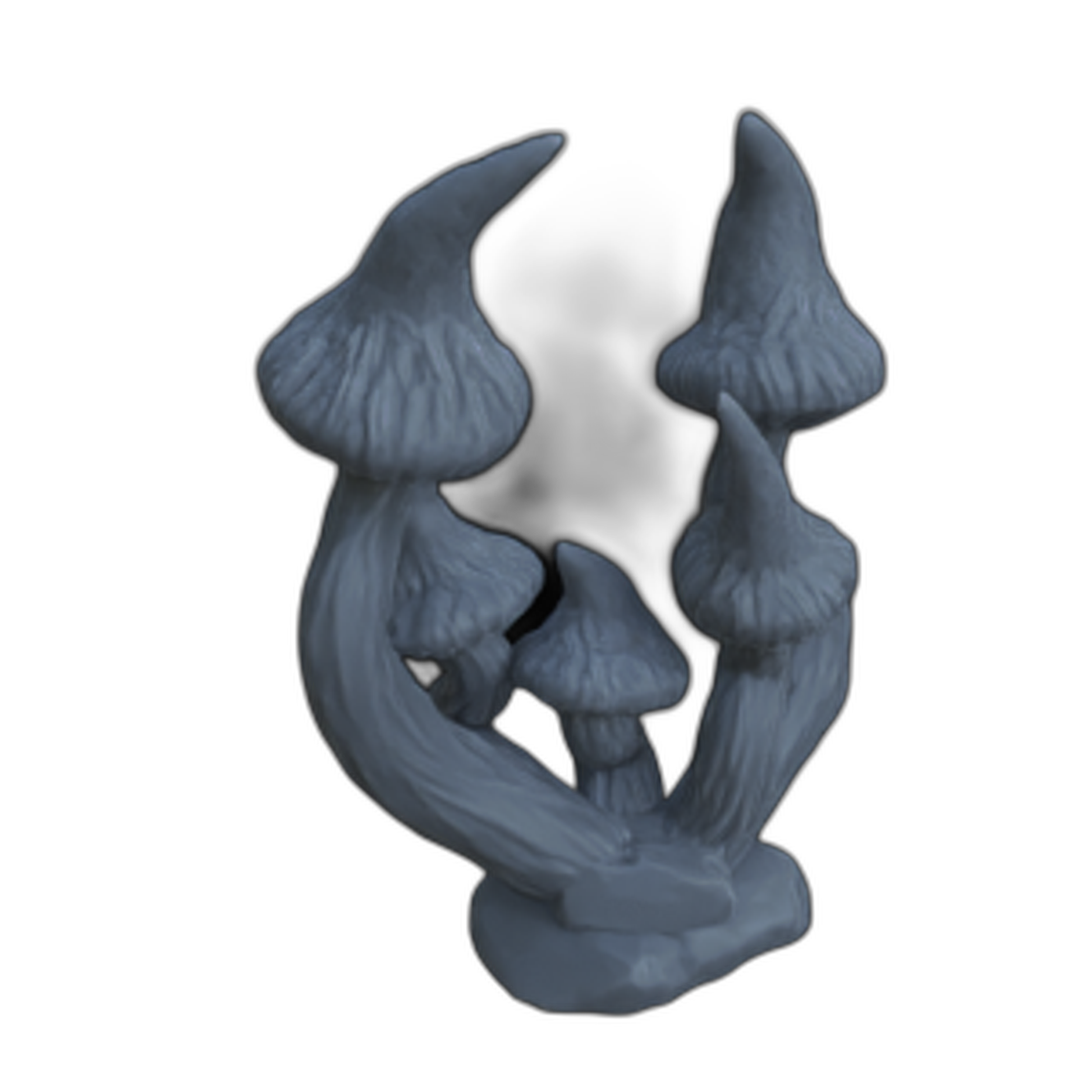 Photo de produit Diorama et décoration de modélisme, accessoires : 0 : Plantes et végétaux : 10 champignons pointus