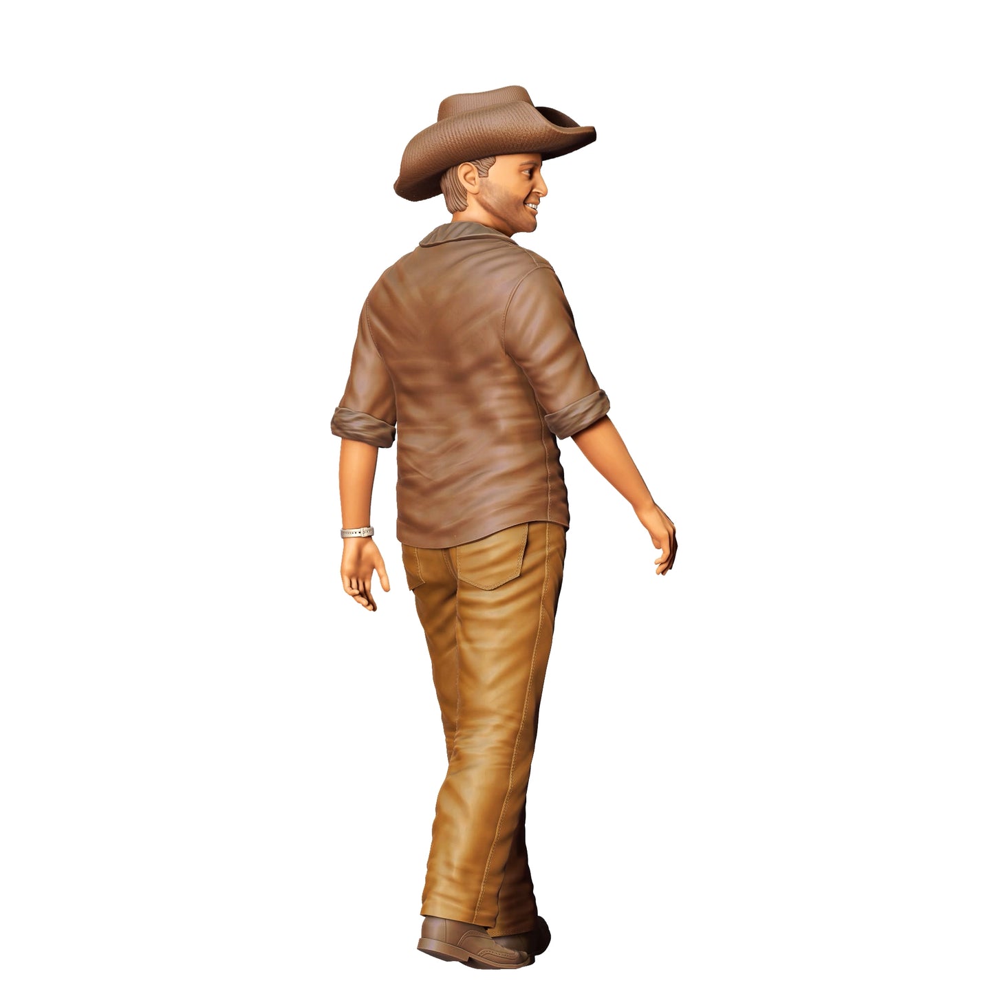 Produktfoto 0: Cowboy: Junger Mann mit Cowboy Hut und Hemd