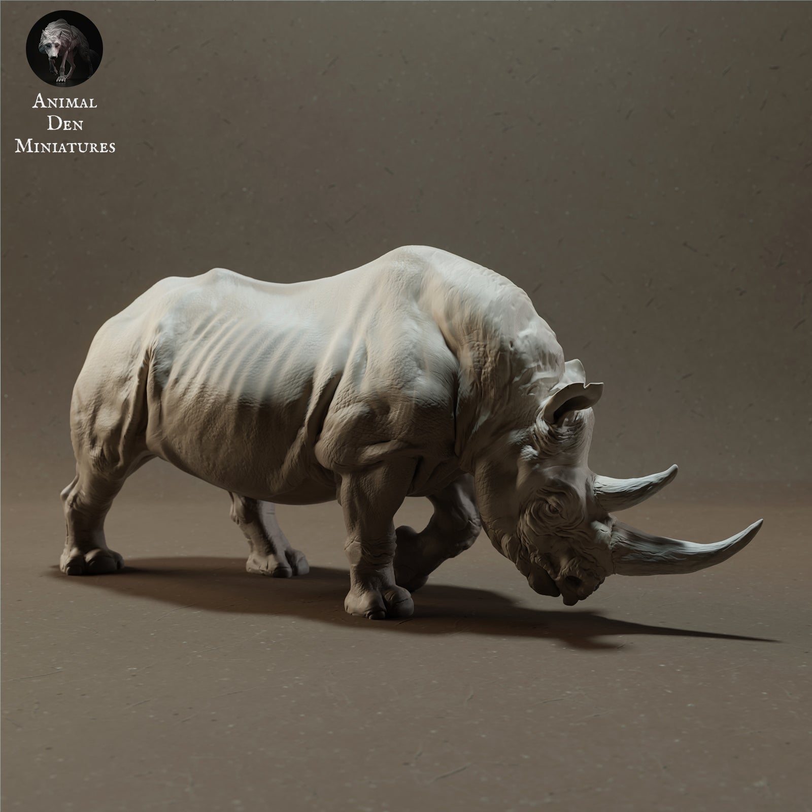 Photo de produit Figurine animale Diorama, Modélisme : 0 : Rhinocéros africain - Animaux de la savane