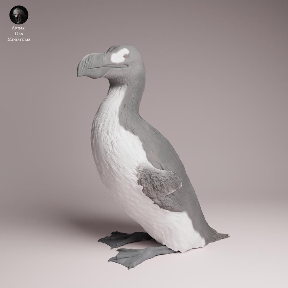 Photo du produit Tabletop 28mm Lord of the Print (LotP) 3 : figurine animale d’oiseau marin : Grand Pingouin (26_04_01)
