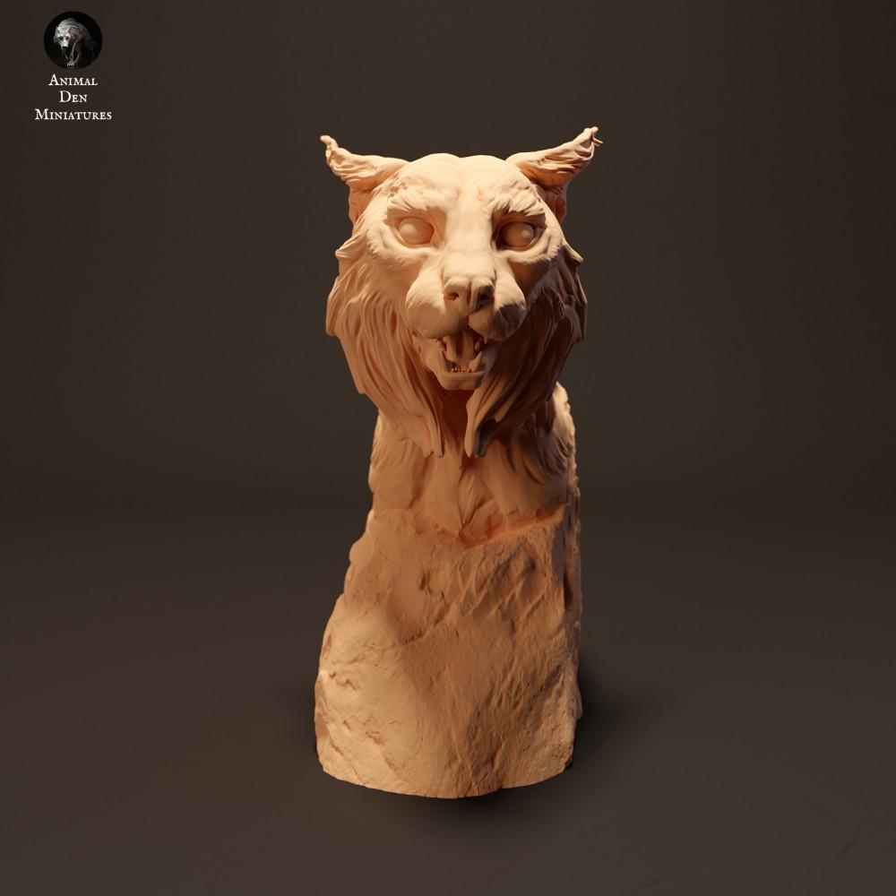 Produktfoto Tierfigur Animal Den Miniatures 2: Wildtier Tierfigur: Iberischer Luchs - Büste (23_10_13)
