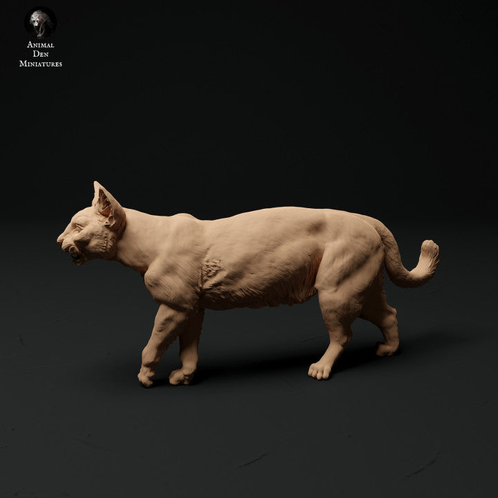 Photo de produit Figurine d'animal Diorama, Modélisme : 0 : Figurine d'animal de compagnie : chat en marche