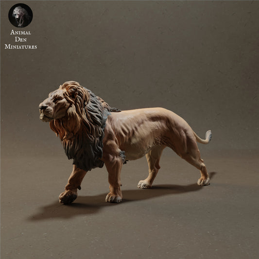 Photo de produit Figurine d'animal Diorama, Modélisme : 0 : Lion - Animaux de la savane