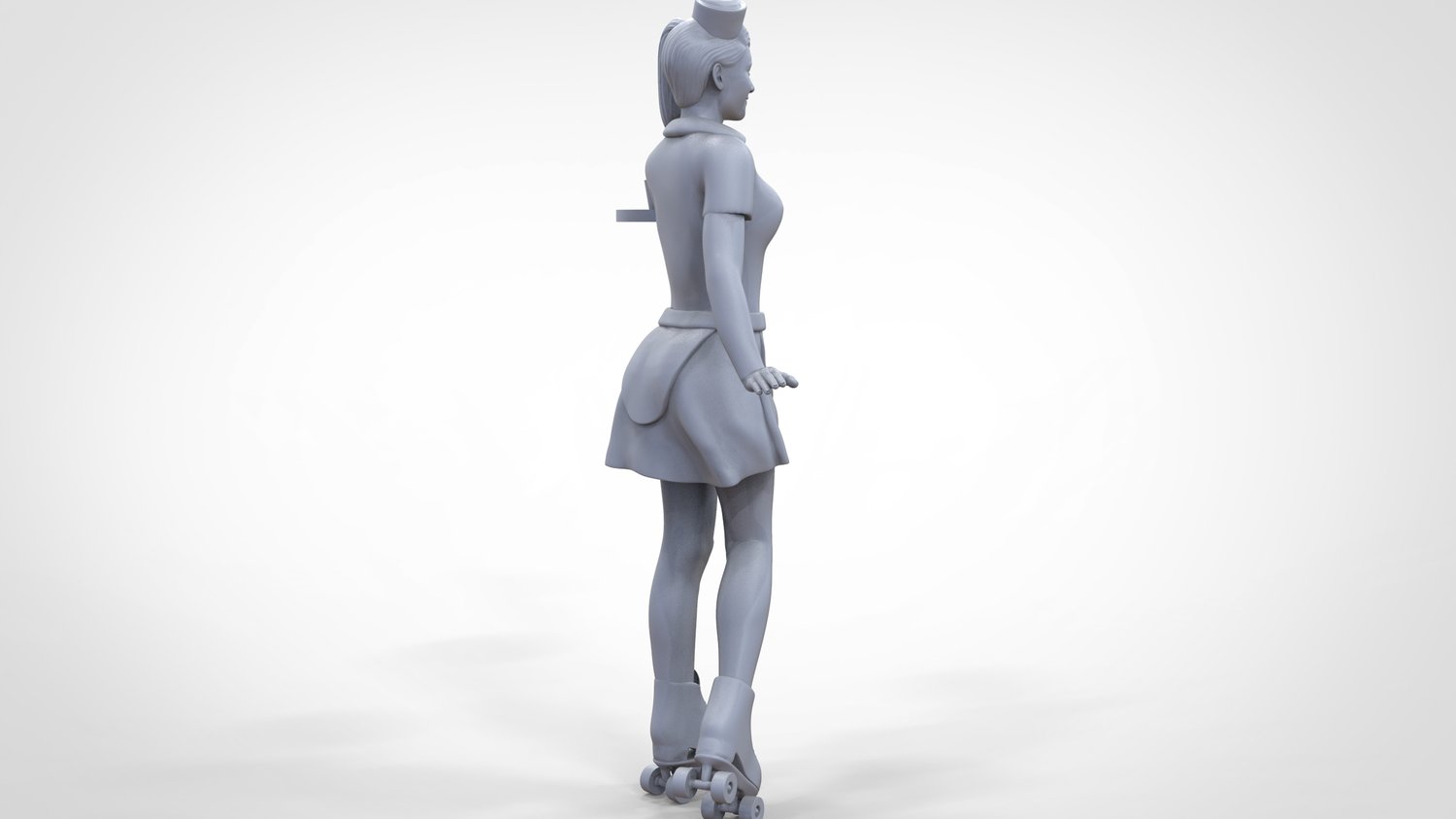 Photo du produit 0 : Serveuse sur roulettes 1 : Service avec tablette apporte des boissons