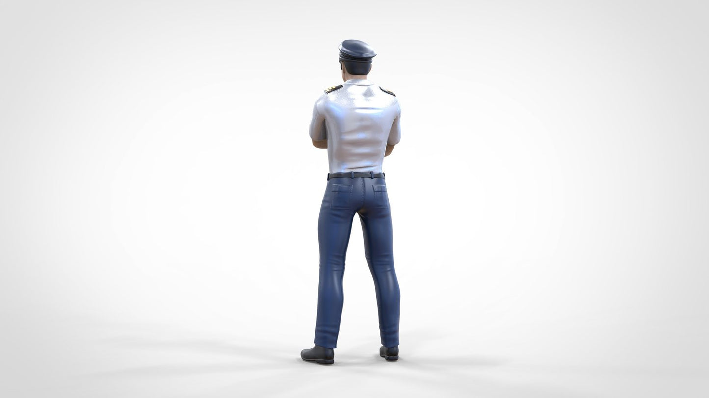 Photo du produit 0 : Pilote en uniforme : Personnel d'avion