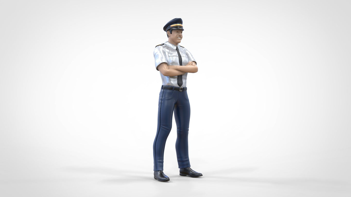 Photo du produit 0 : Pilote en uniforme : Personnel d'avion