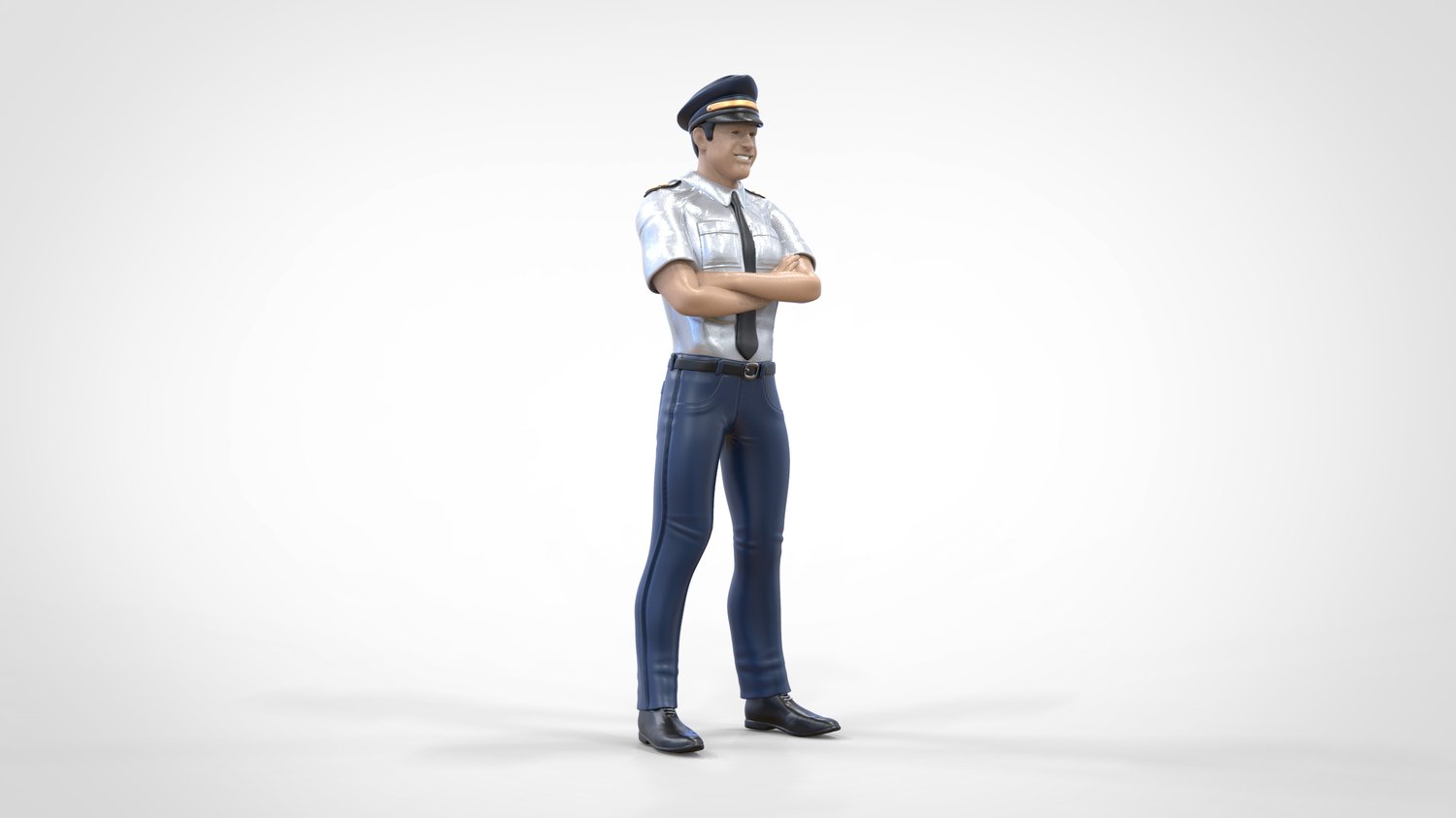 Photo du produit 0 : Pilote en uniforme : Personnel d'avion