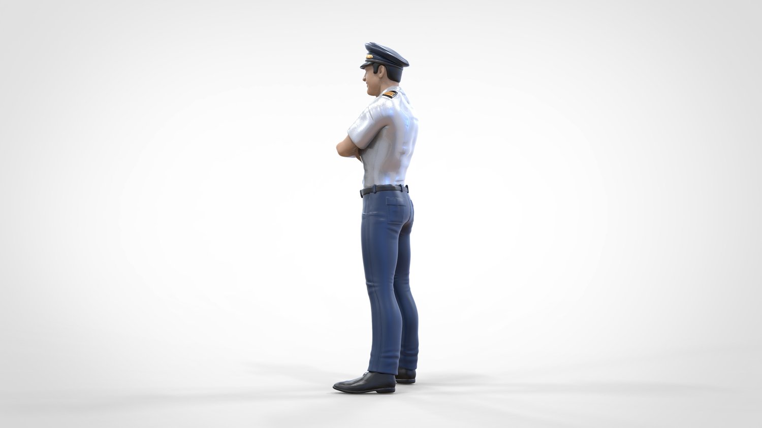 Photo du produit 0 : Pilote en uniforme : Personnel d'avion