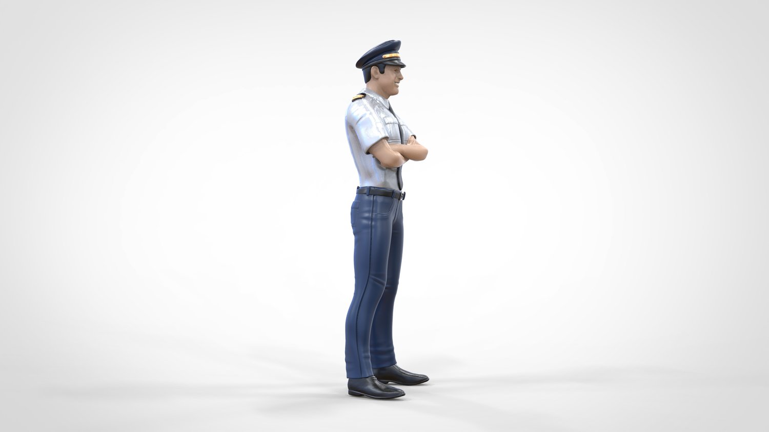 Photo du produit 0 : Pilote en uniforme : Personnel d'avion