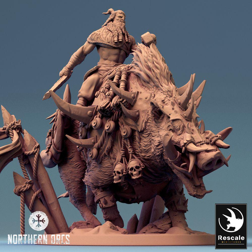 Photo de produit Tabletop 28mm Lord of the Print (LotP) 0 : course de sanglier Q (24_04_Q)