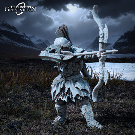 Photo du produit Tabletop 28mm The Printing Goes Ever On (TPGEO) 0 : Guerrier Orque - Serviteurs Brutaux du Roi Sombre - Créatures Maléfiques des Royaumes du Nord
