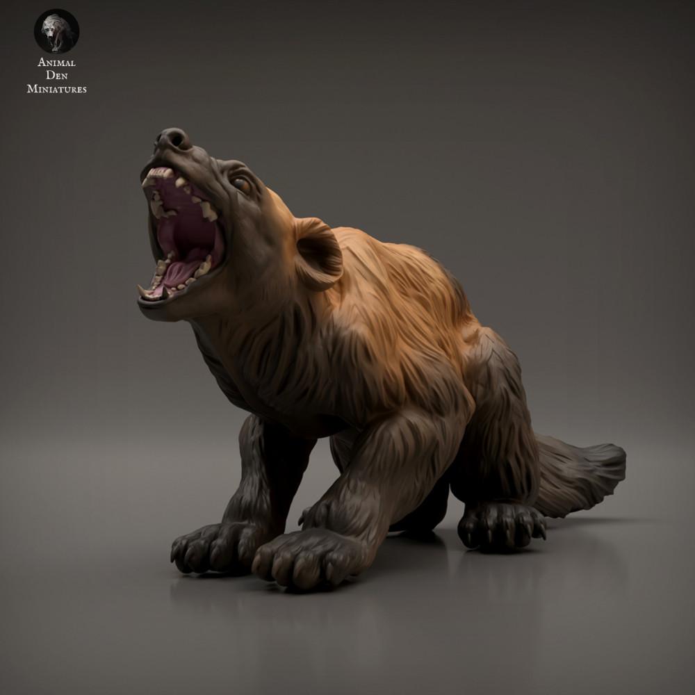Produktfoto Tierfigur Animal Den Miniatures 3: Wildtier Tierfigur: Vielfrass (22_03_02)