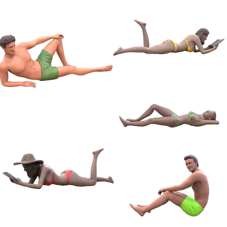 Photo du produit 0 : Invités à la plage : Ensemble vacances à la plage