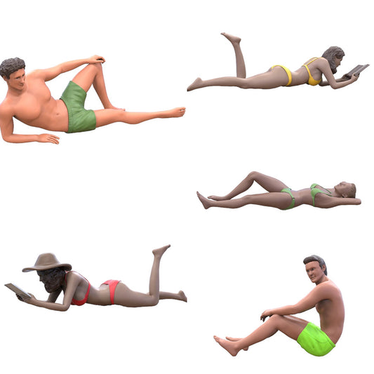 Photo du produit 0 : Invités à la plage : Ensemble vacances à la plage