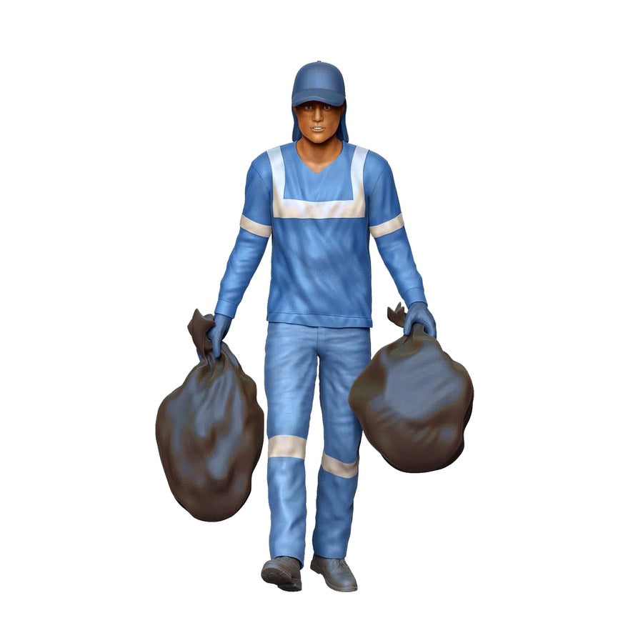 Photo du produit 0 : Service de nettoyage urbain : Set de collecte des déchets