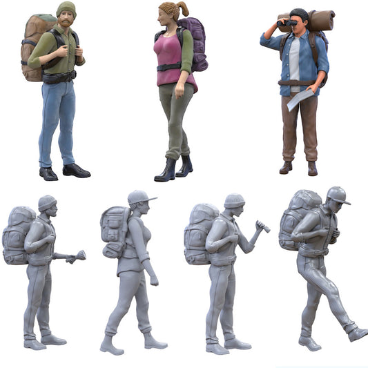 Photo du produit 0 : Randonneur : Ensemble de randonnée en montagne