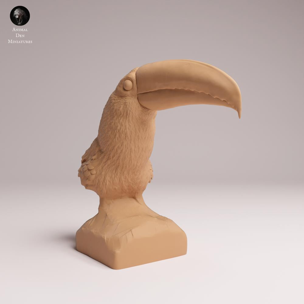 Photo du produit Tabletop 28mm Lord of the Print (LotP) 2 : Figurine animale : Toko-Tukan - Buste