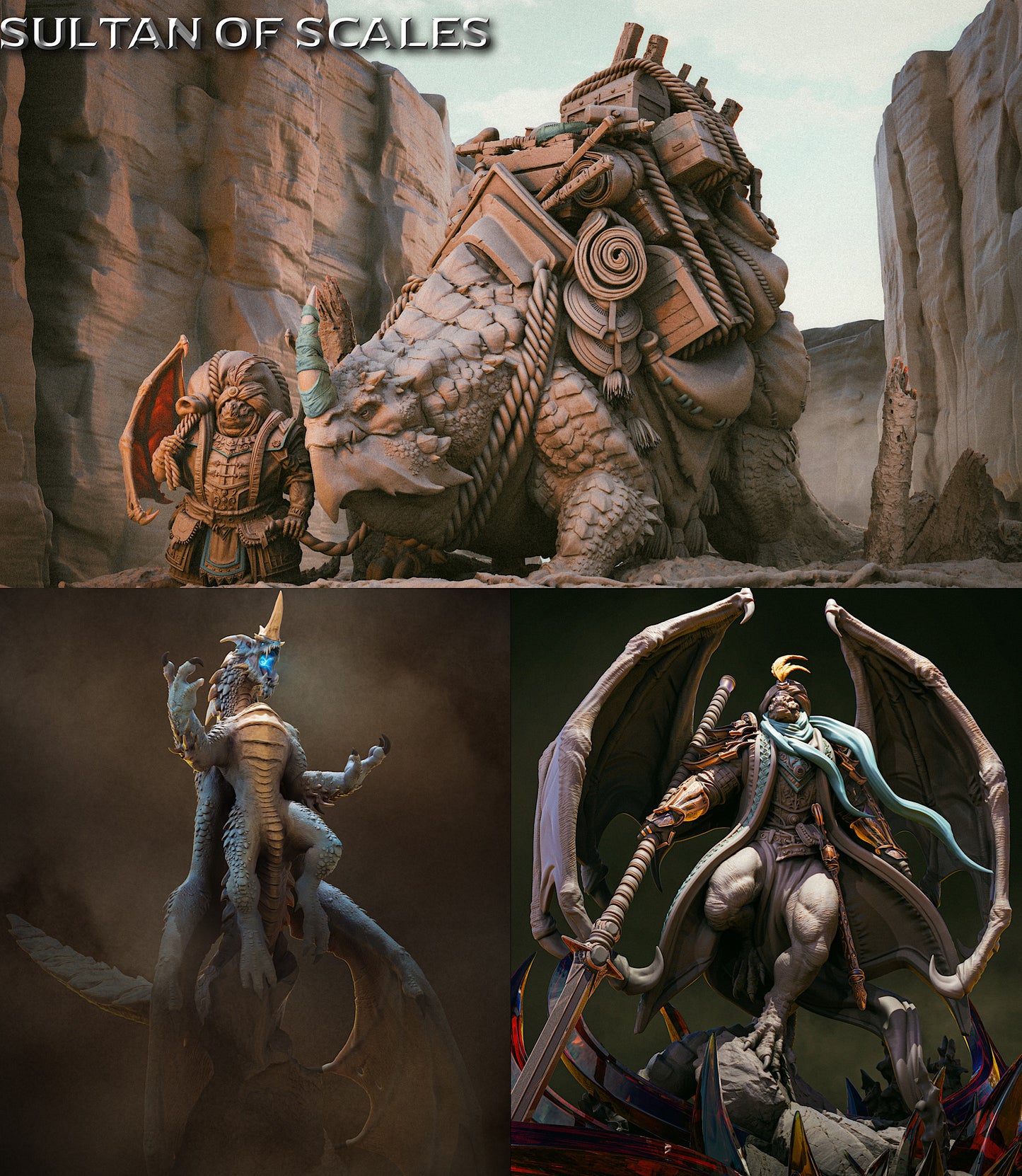 Marchand Dragonborn - Marchand influent - Vendeur du désert (D)