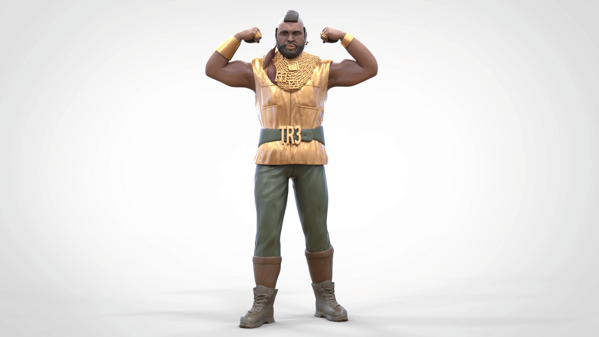 Photo du produit Diorama et modélisme Figurine miniature : Musclé