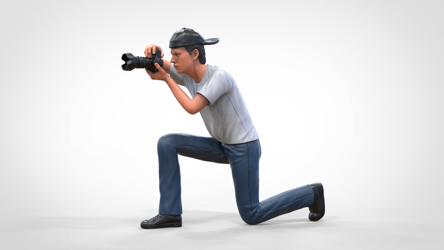Photo du produit Diorama et modélisme Figurine miniature : Ensemble de reporters, 6 figurines