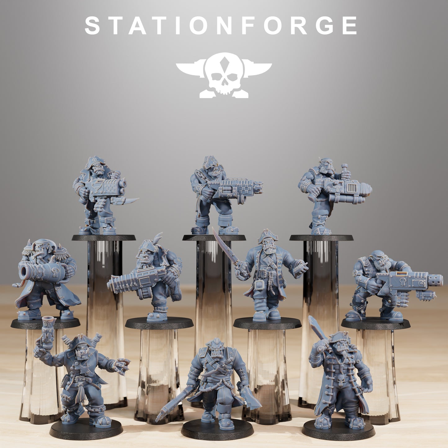 Photo du produit 28mm Tabletop Minis Heroforge : Pirates