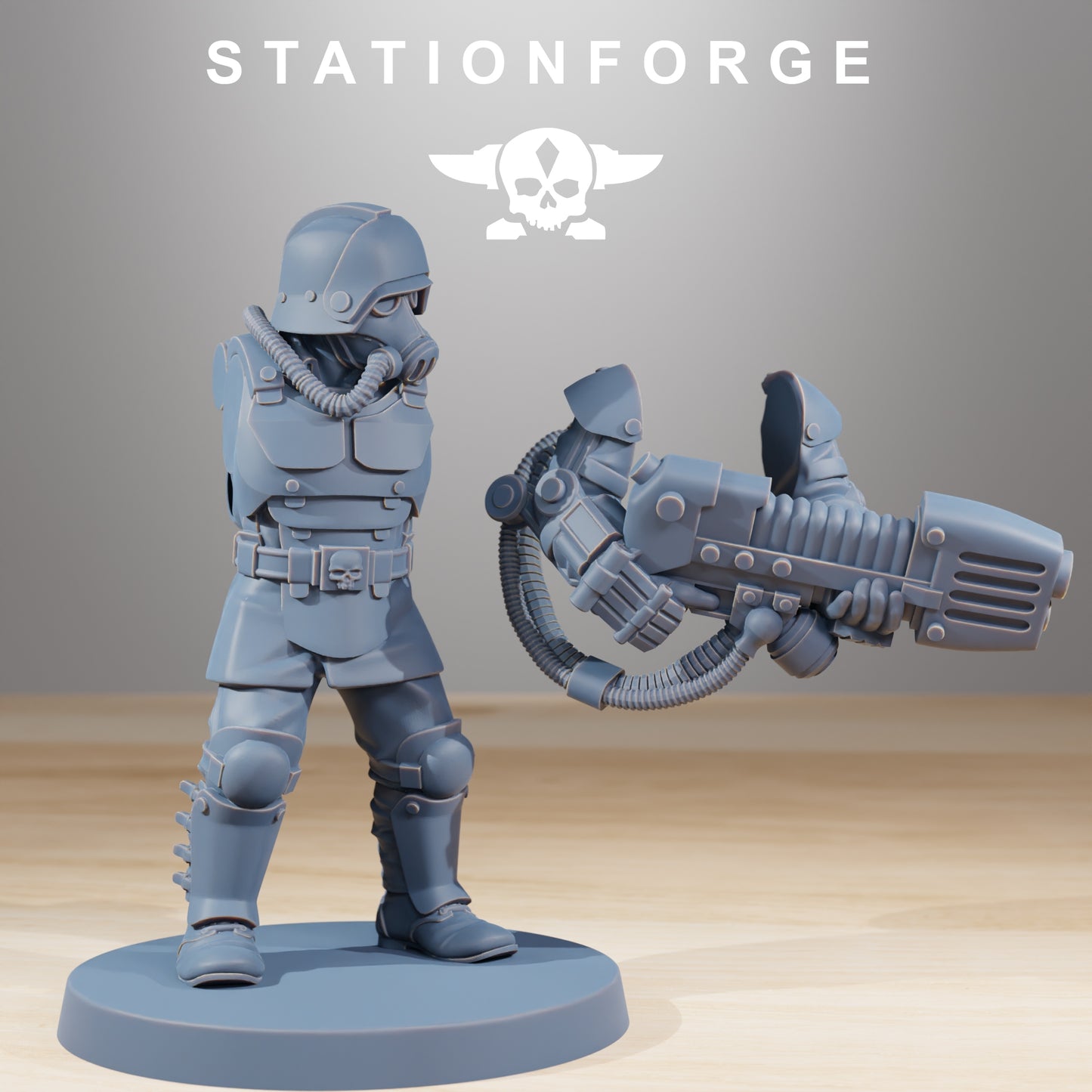 Photo du produit 28mm Tabletop Minis Stationforge : Commandos